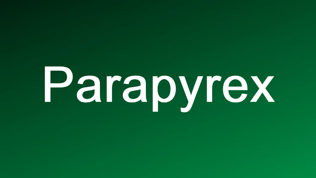 Parapyrex příbalový leták