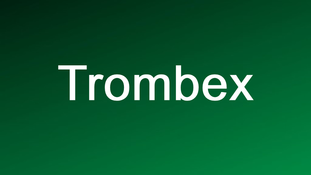 Trombex příbalový leták